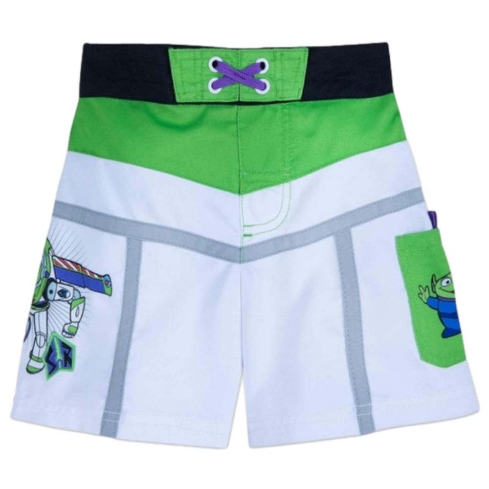 Disney Toy Story Buzz Lightyear Swim Trunks, Size 4
